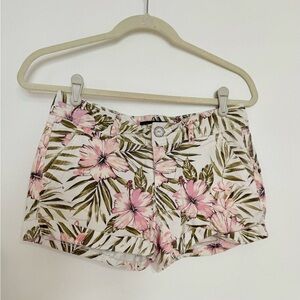 Floral Print Shorts